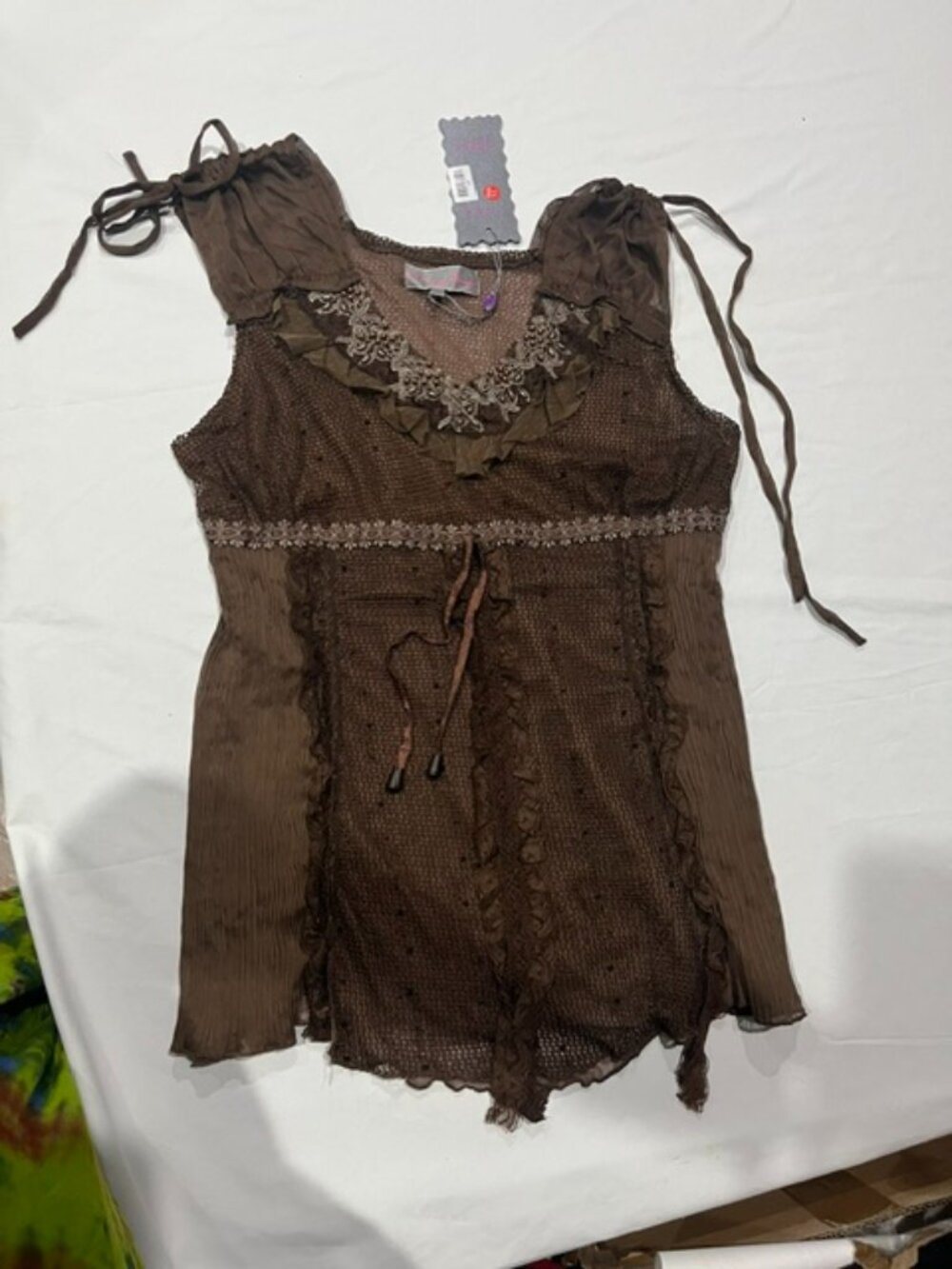 Pretty Angel Brown women Top XL